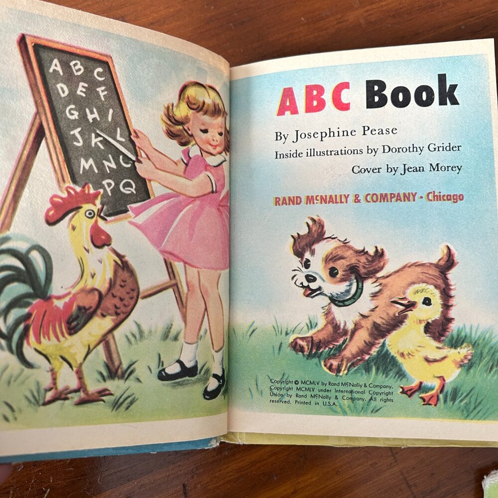 4 Vintage Rand McNally Junior Elf Books - Picture 3 of 16